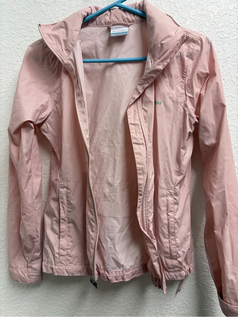 Columbia Women's XS Light Pink Rain Jacket